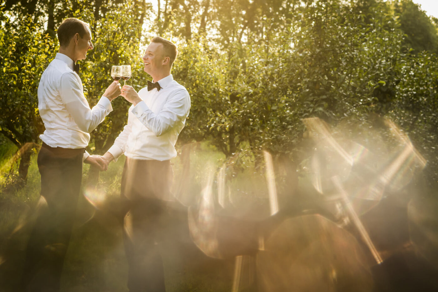 golden hour gaywedding