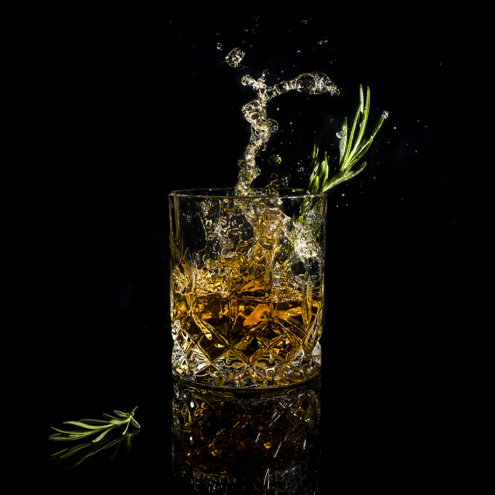 whiskeyglazen fotograferen