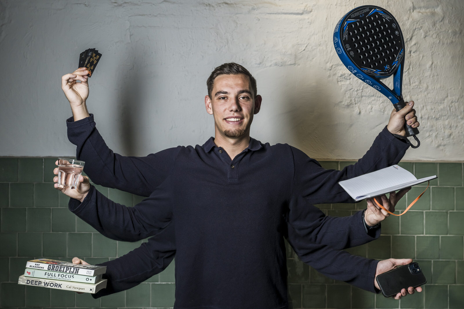 brandingshoot mannelijke ondernemer