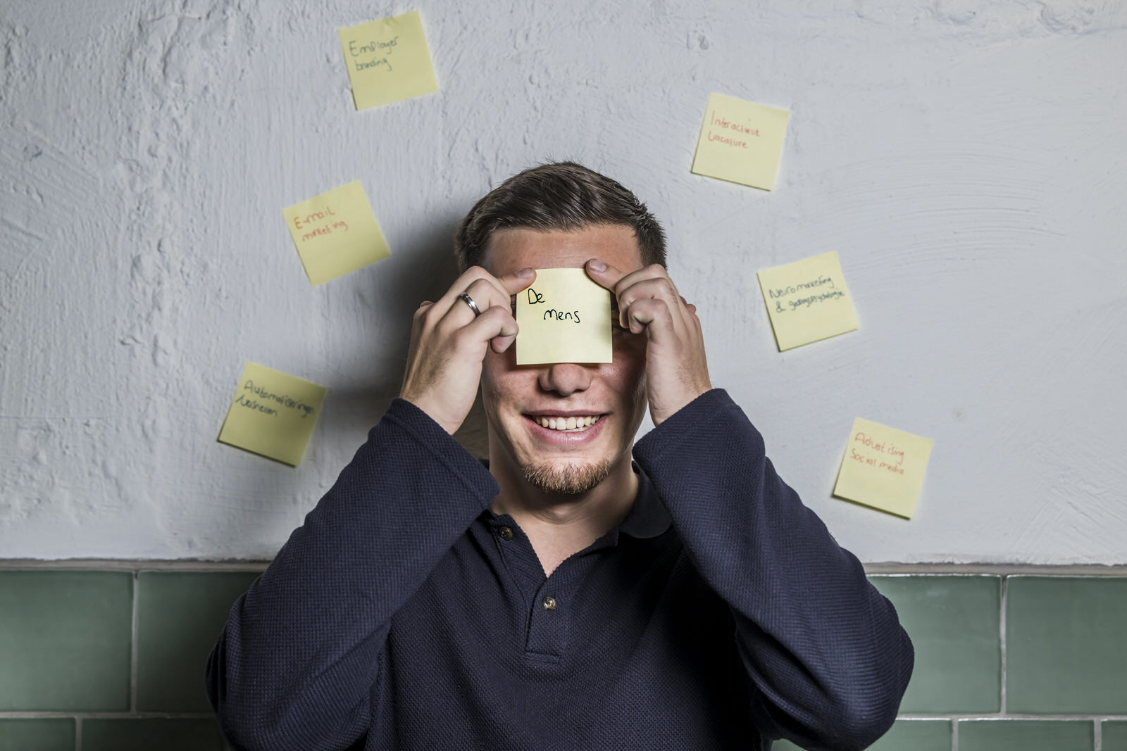 brandingshoot mannelijke ondernemer