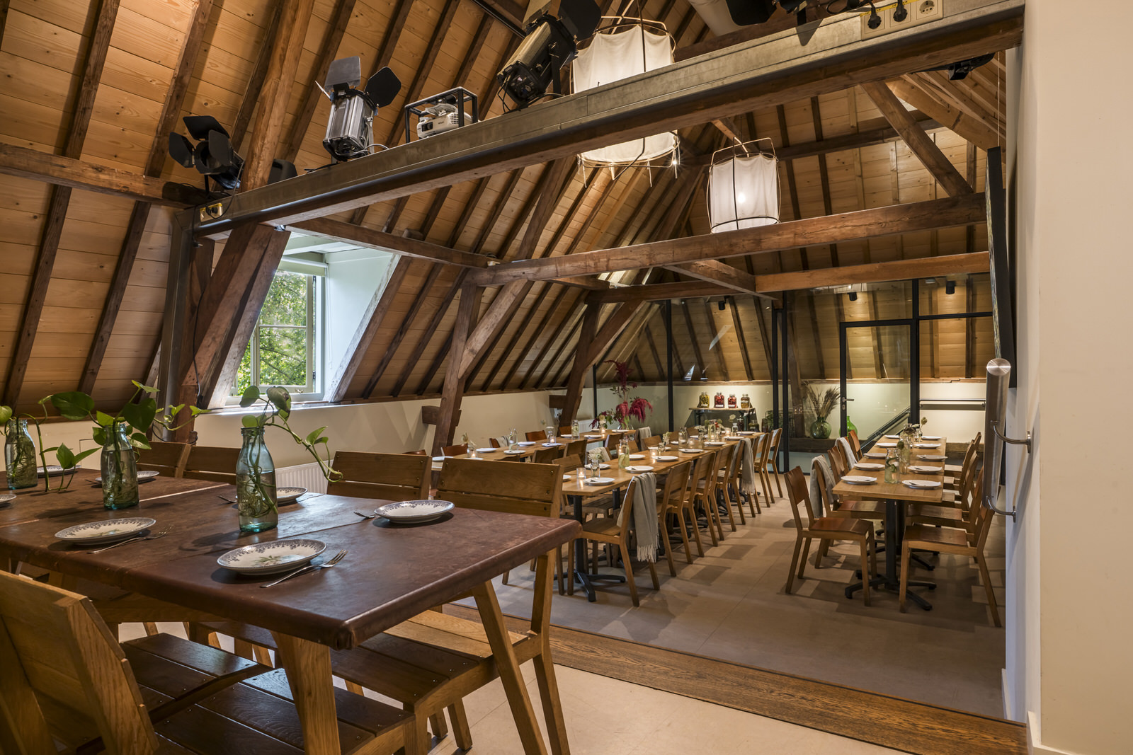 landelijk interieur